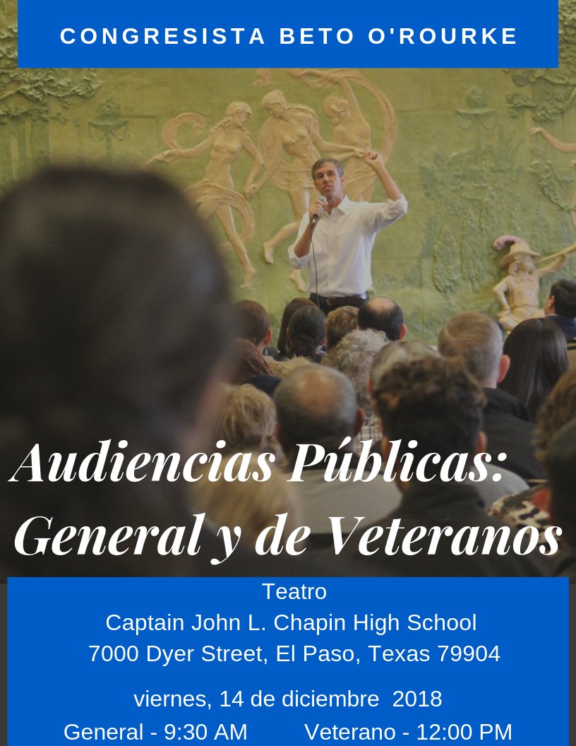 Rep. Beto O'Rourke tweet media