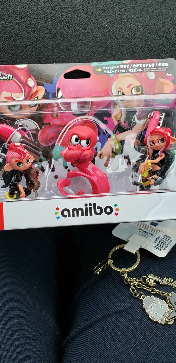 AestheticKeyy's tweet photo. Got my Smash Pass, Octo babies, and an Ashe keychain #SmashBrosUltimate #octoling #amiibo #Overwatch #Ashemain https://t.co/TiqXcqM9AX