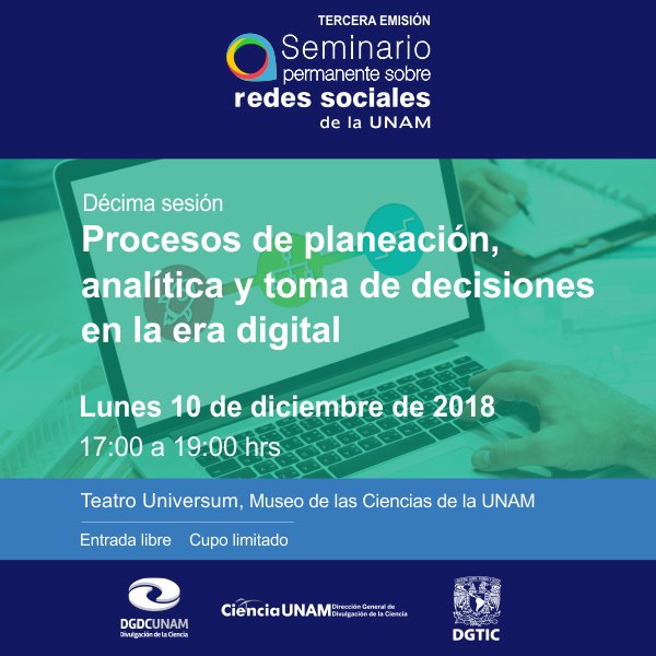 UNAMdigital's tweet image. ¿Quién ya quiere que sea lunes para asistir a la 10a sesión del #SeminarioRedesSocialesUNAM? 🙋♀️🙋♂️🙋♀️🙋♂️🙋♀️🙋♂️🙋♀️🙋♂️