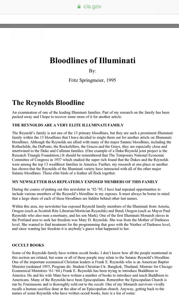 Loop Capital. James Reynolds?Pic 2 From Bloodlines of the Illuminati on the CIA website. https://www.cia.gov/library/abbottabad-compound/FC/FC2F5371043C48FDD95AEDE7B8A49624_Springmeier.-.Bloodlines.of.the.Illuminati.R.pdf @POTUS  #QAnon  #QArmy  #WWG1WGA  #TRUST  #PatriotsUnited