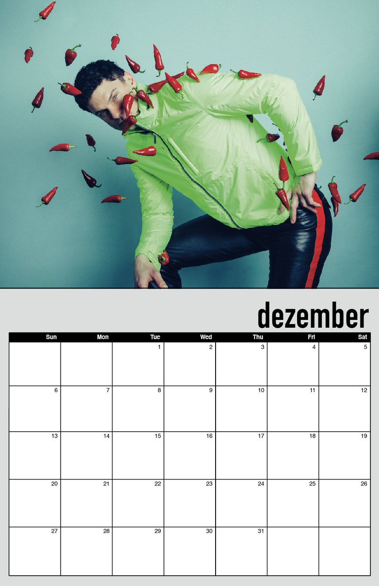 Flula Borg on Twitter: "Attention Nude Walls! Flalendar 2019 is ready
