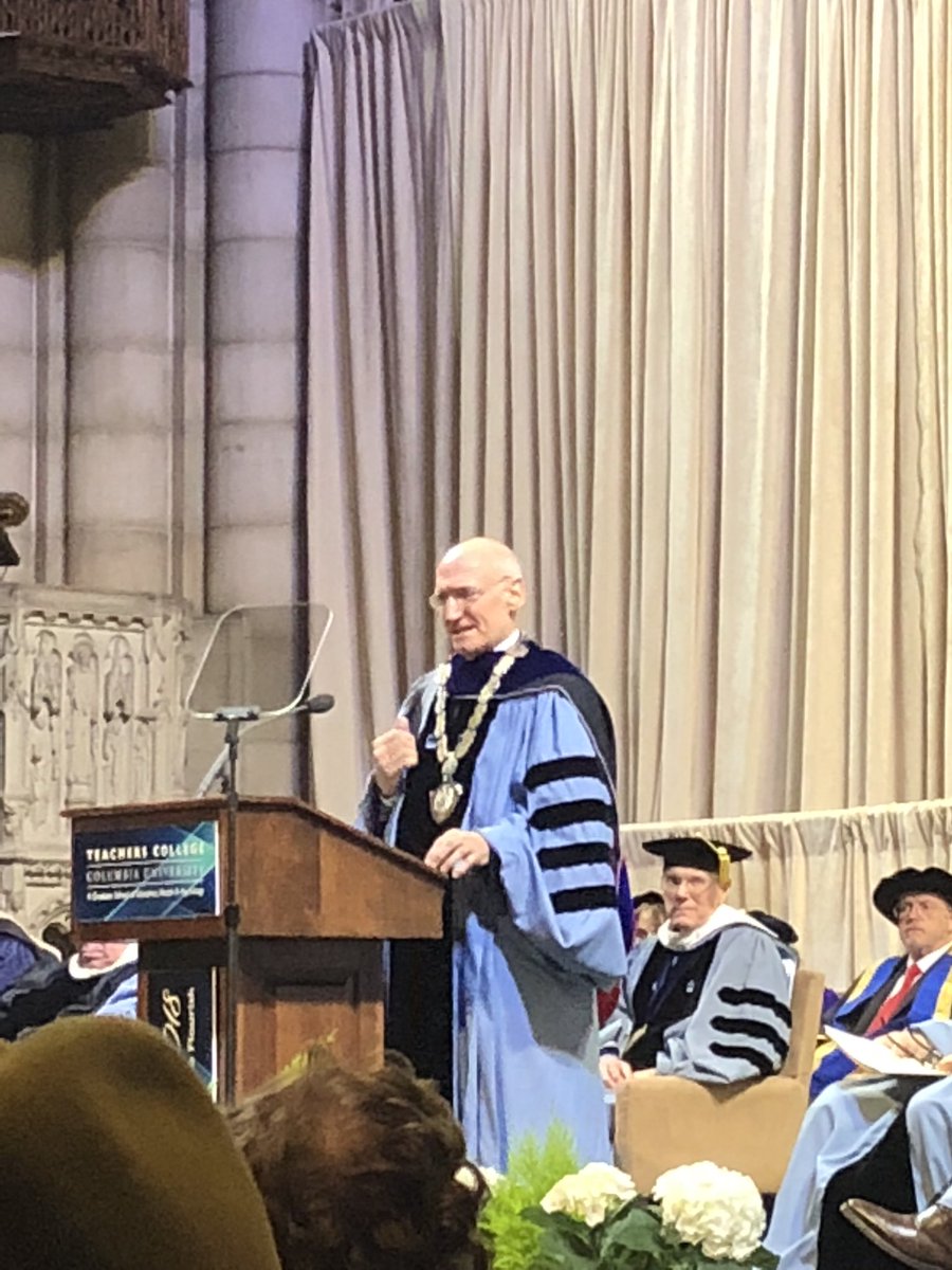 Megan_Benay's tweet image. Honored to be welcoming Tom Bailey as the new President of @TeachersCollege on behalf of the #tcalumnicouncil  #TCInauguration