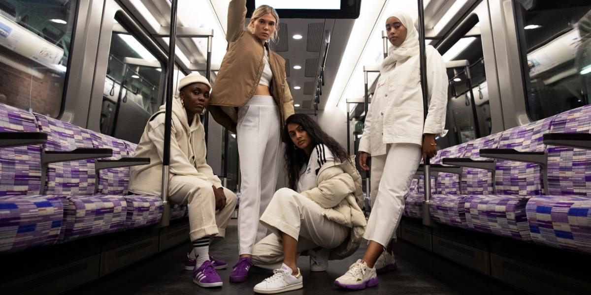 TfL on Twitter: Originals x TfL - the returns with the Elizabeth Line collection. Celebrating the bold and brave that creating the city's future with @adidasUK 💜 Preview the