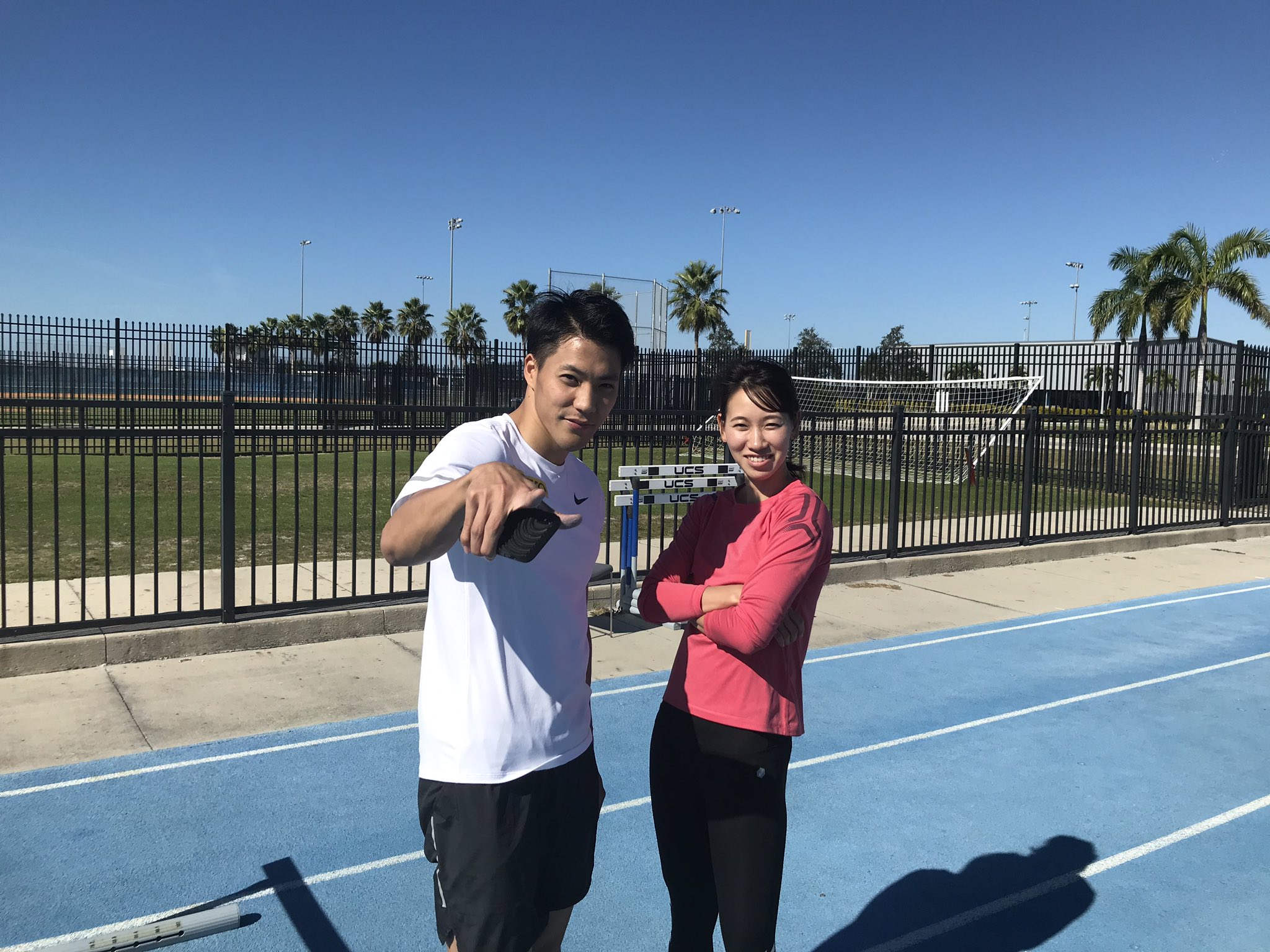 Ken Nakata 今日から合宿 In Usa 山縣亮太 福島千里 仲田健 Ken Nakata 今日から合宿 In Usa 山縣亮太 福島千里 仲田健