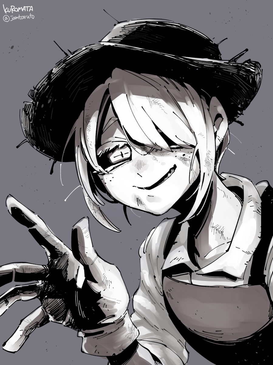 クロマタ Skeb受付中 裏面 エマ ウッズ