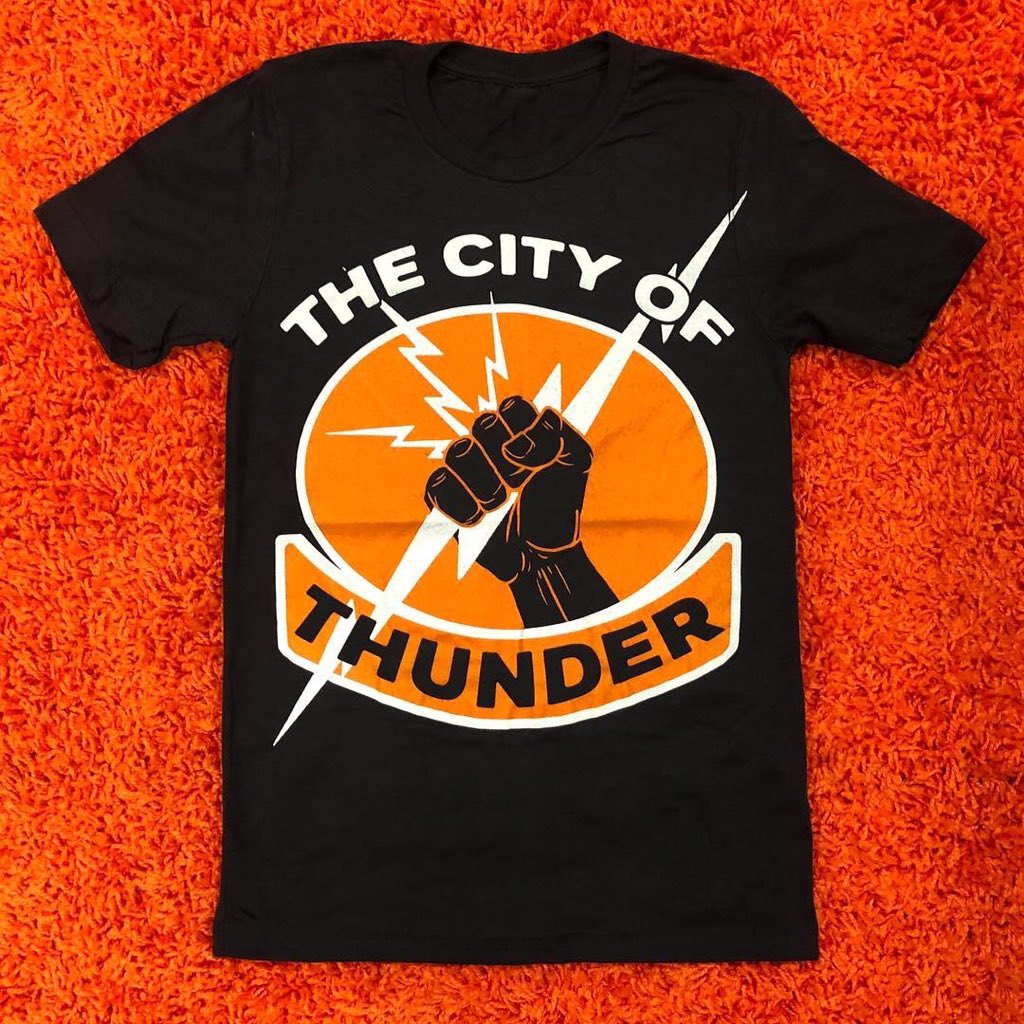 THE CITY OF THUNDER ⚡️ 20% off in gallery  #firstfriday #thunderup #planetdorshak #bombsawayart