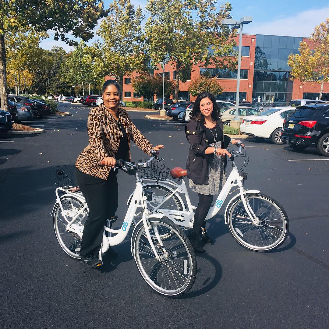 recruitment_DLL's tweet photo. Did you know DLL’s Wayne office has a bike share? Members enjoy riding their bikes around the office for exercise, to chat about work, and socialize! Just one of the many things that makes DLL a great place to work. 🚴♂️🚴♀️ #lifeatDLL #bikeshare #healthandwellness #workingatDLL https://t.co/XlK6uymvii