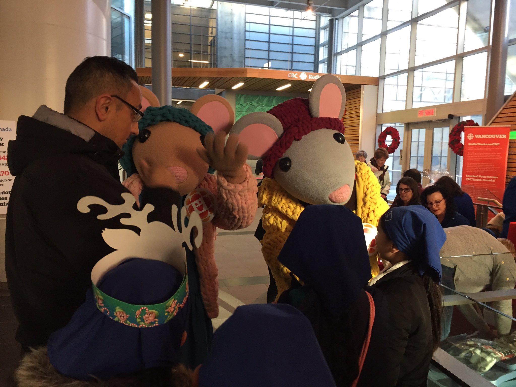 Cbc Vancouver On Twitter Newsroom Tours Are In Full Swing Come