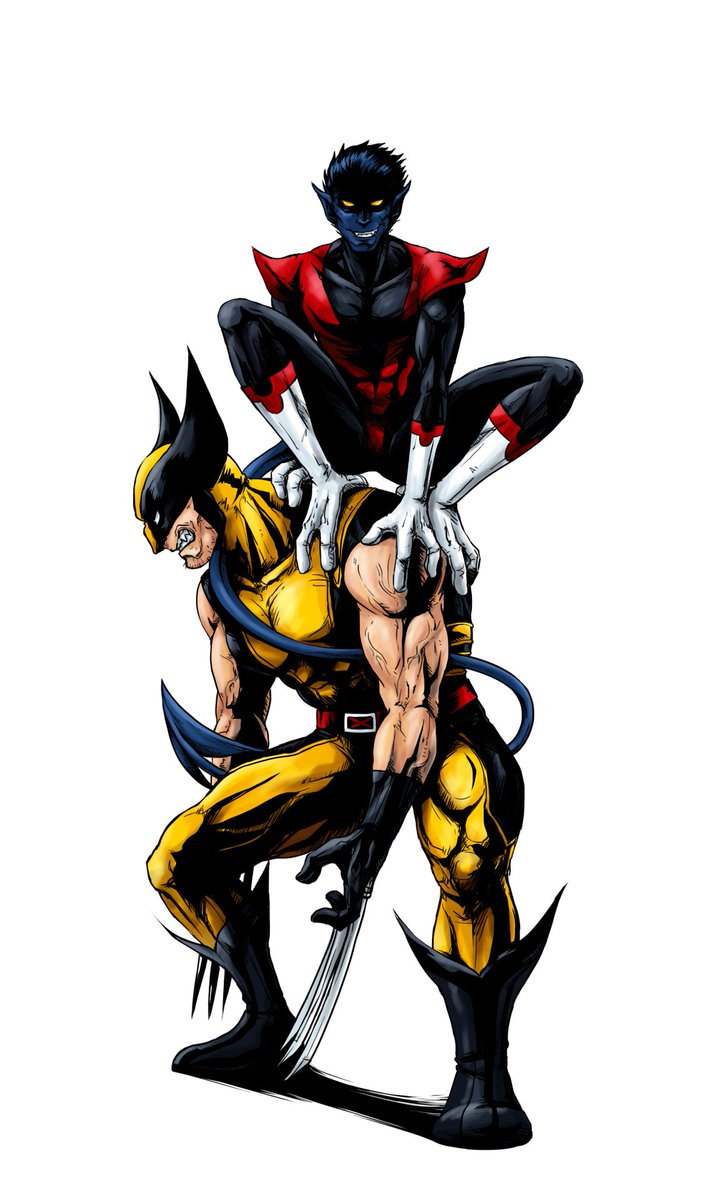 16catlogurt's tweet photo. #Wolverine #Nightcrawler #logurt
on the shoulders https://t.co/U6TUmQKqJO