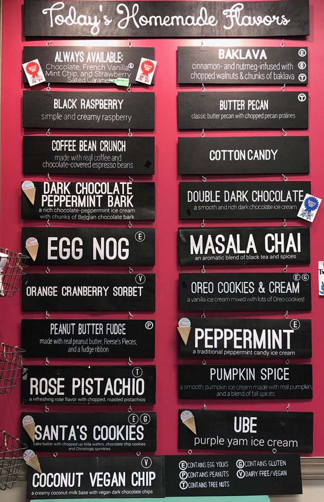 AndiasIceCream's tweet photo. All flavors back in stock! #TodaysBatch https://t.co/oIusPoEcYD