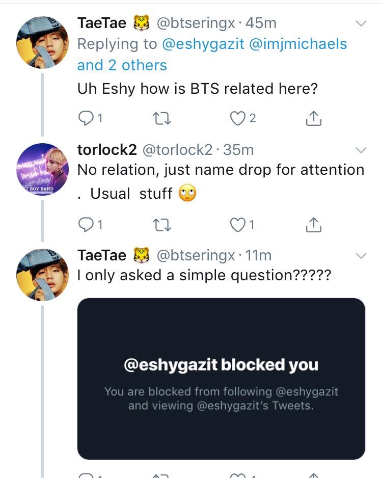 Oh yes, if yall need more proof that he want clout and clout only or of how unprofessional he is. MONTHS after being dropped by big hit he would still mention b*s in complete unrelated situations for clout and blocked people who politely called him out.