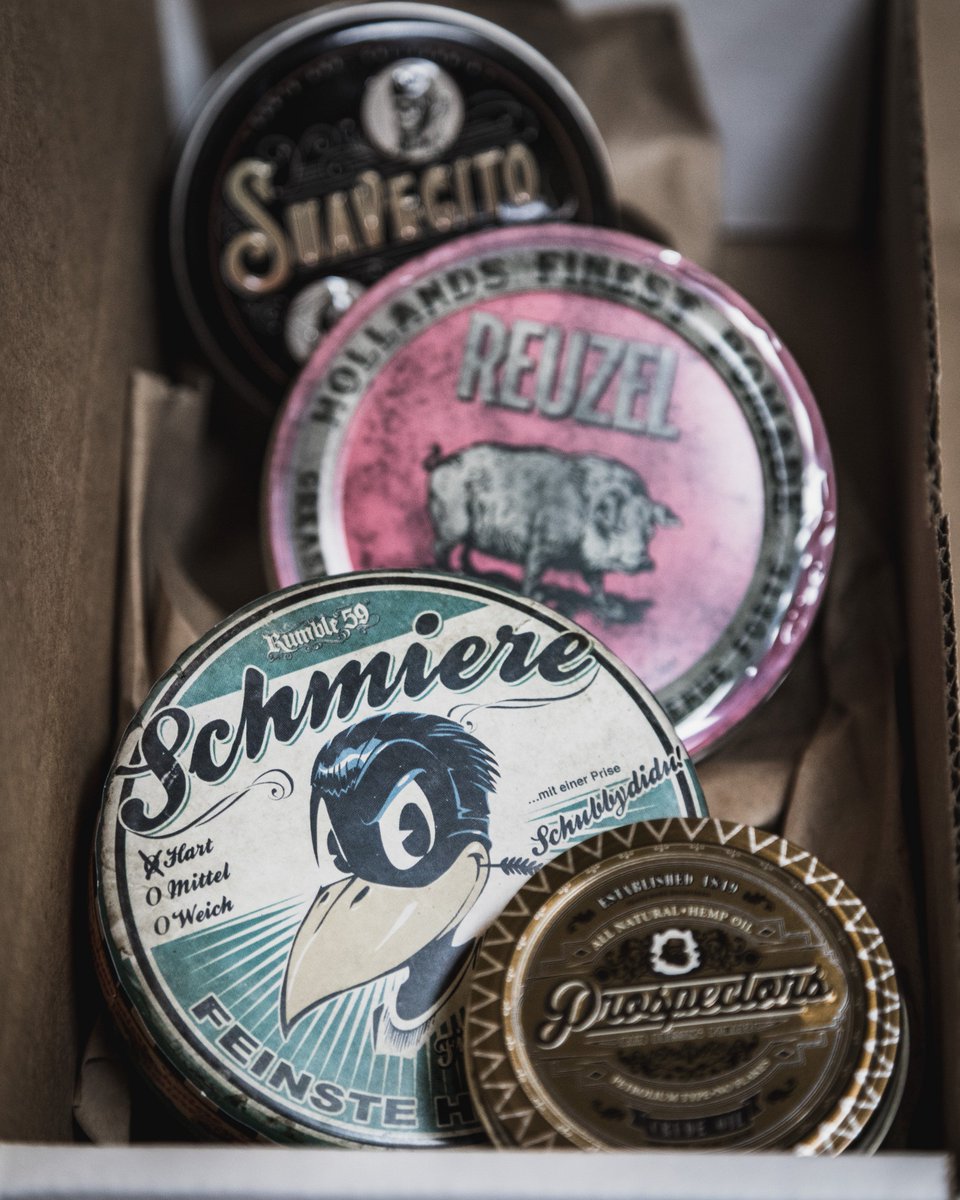 I've been a personal fan of oil based pomades for a good while now. For those who still love the grease, which is your favorite? #mrpomade #pomade #oil #grease #greaser
