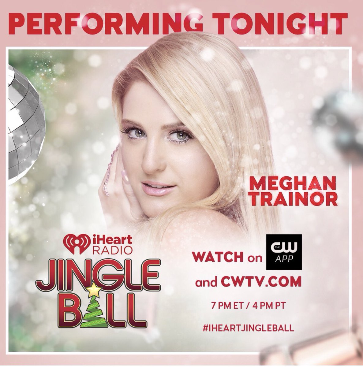 Tonight!!! Catch the New York #iHeartJingleBall show live!  On the CW app or at m.cwtv.com/@iheartradio @cwnetwork_ @thegarden