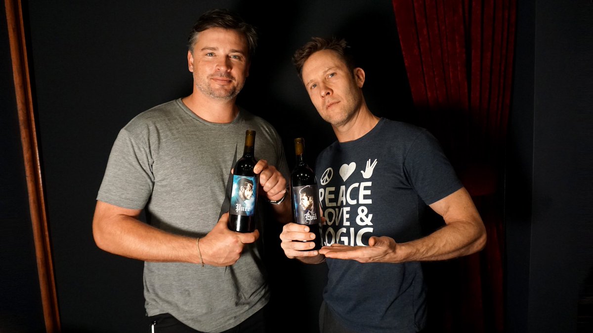 nockingpoint's tweet photo. Our new monthly wine club is live! The inaugural box features a face-off between Pure &amp; Evil... A cab sauv by #TomWelling and a sauv blanc by @michaelrosenbum! Sign up today, space is seriously limited on this one!

https://t.co/Ko8JdbK1Ju https://t.co/kNCF747T5U
