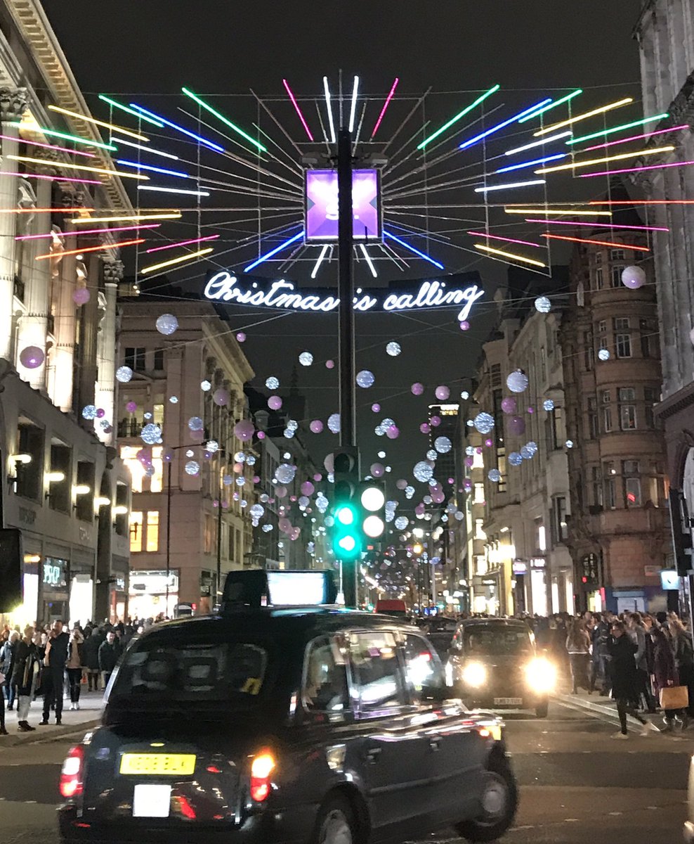 flybyday63's tweet photo. Christmas is calling...!!! 
Goodnight from London. 
Christmas lights at Oxford Street...
💫✨🎄✨💫 #OXST https://t.co/eSgoR7aGIX