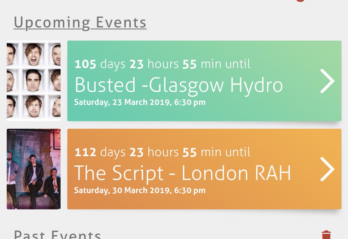 DeclanDrum's tweet image. I am living for March 2019, two favourite bands in the space of a week! 🙌🏼 🎸 @Busted @thescript #TheScript2019 #HalfWayThere