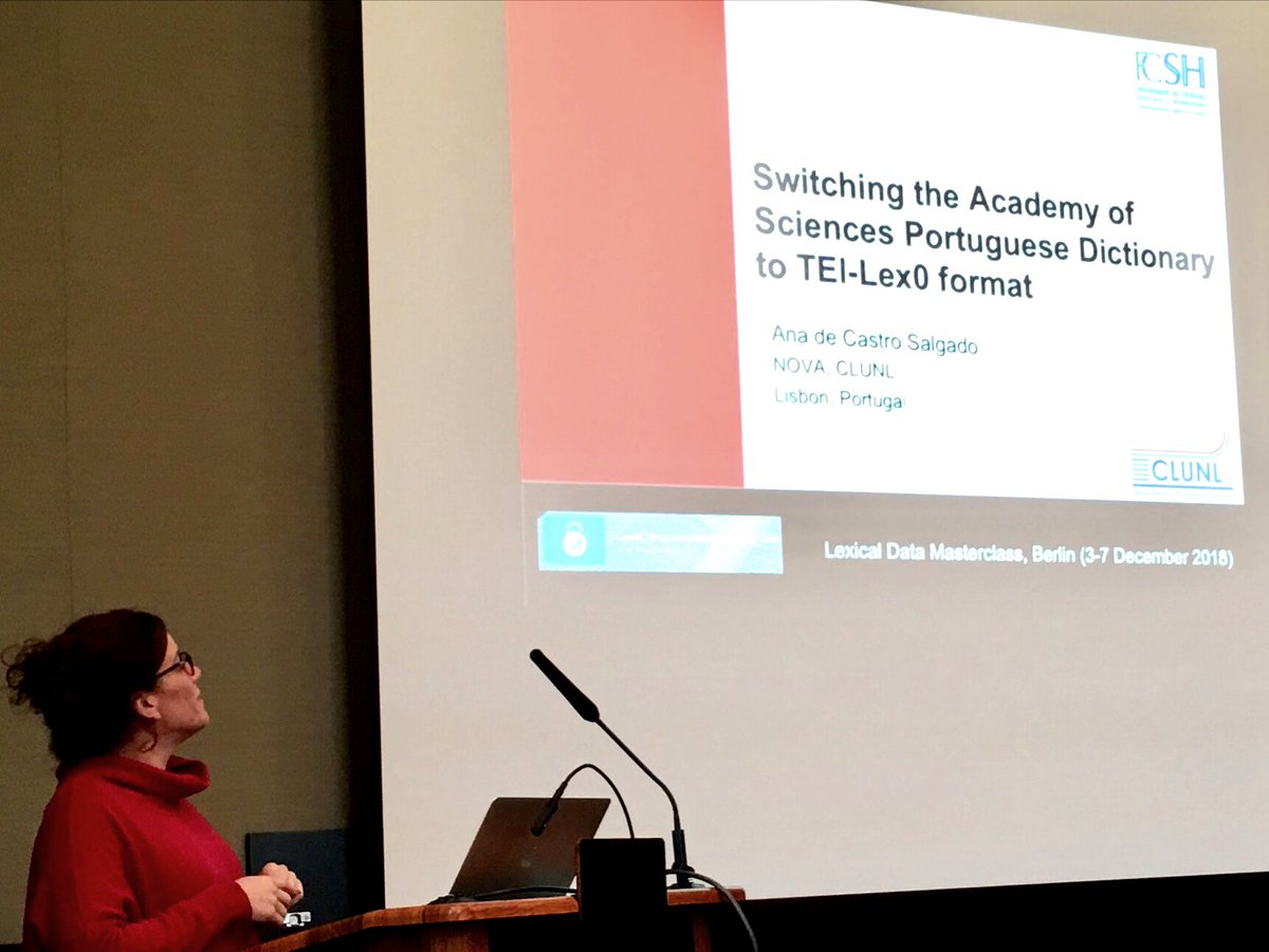 acastrosalgado's tweet photo. Sharing the results of my project...
CLUNL, NOVA, Lisbon, Portugal
We have really improved our Portuguese lexicographical work! 🤓🥳👌
#LexMC
I'm so grateful! @laurentromary @ttasovac @costamrv 🙏👌💪
Photo by: @mrhzcn 🤝 https://t.co/ShYCTu2Rpb