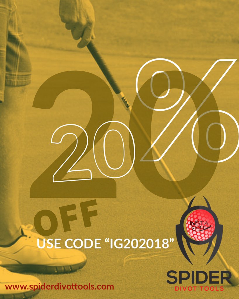 Enter the Spider Divot Tool, the first true innovation to divot tool design and green repair in decades.
USE CODE:"IG202018🎁
CHECK OUT👇🏼👇🏼
spiderdivottools.com
#BeautifulGolfCourses #Business #golfclub