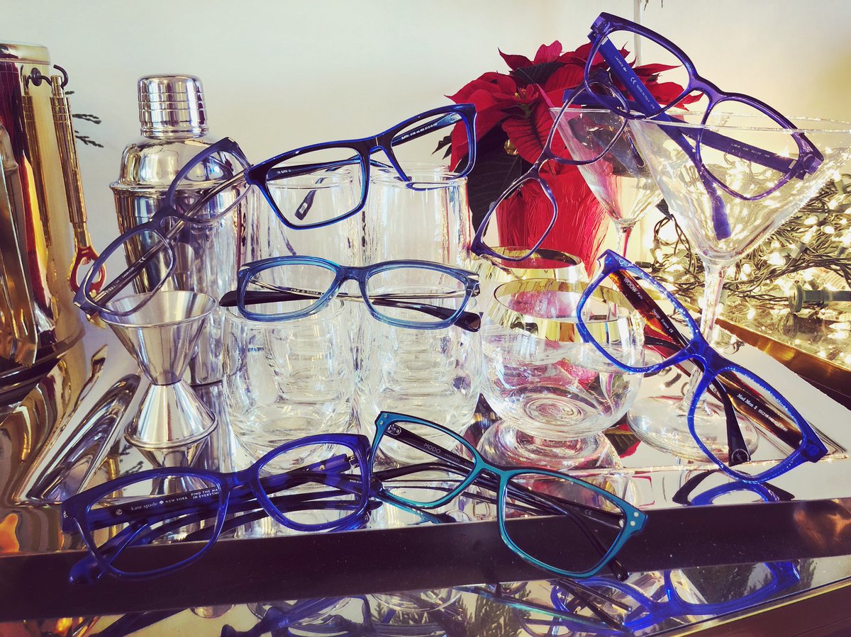 JVP_Jones's tweet photo. Happy #FunFrameFriday! Are you ready for all the holiday parties coming up? This vibrant blue is majorly in style for men and women this season. Maybe it’s okay to have a “Blue Christmas” after all! Whatever you are celebrating this weekend, enjoy! https://t.co/tJKxaQJgE2