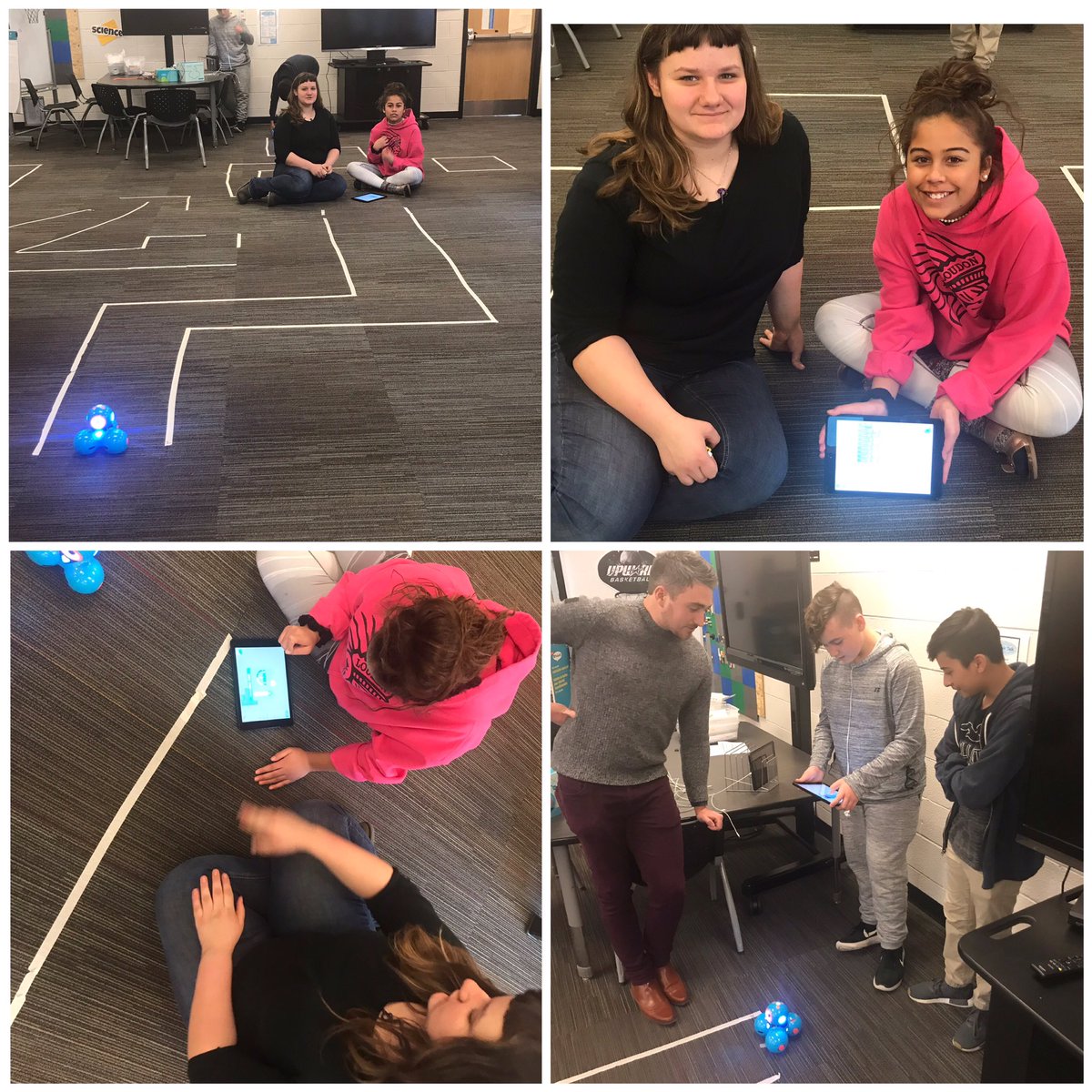 grayjeana's tweet image. Thank you Murray Purves and @ORNL  for making @FLMSBraves #HourOfCode a success!  #WhateverItTakes #futuresoftwaredevelopers