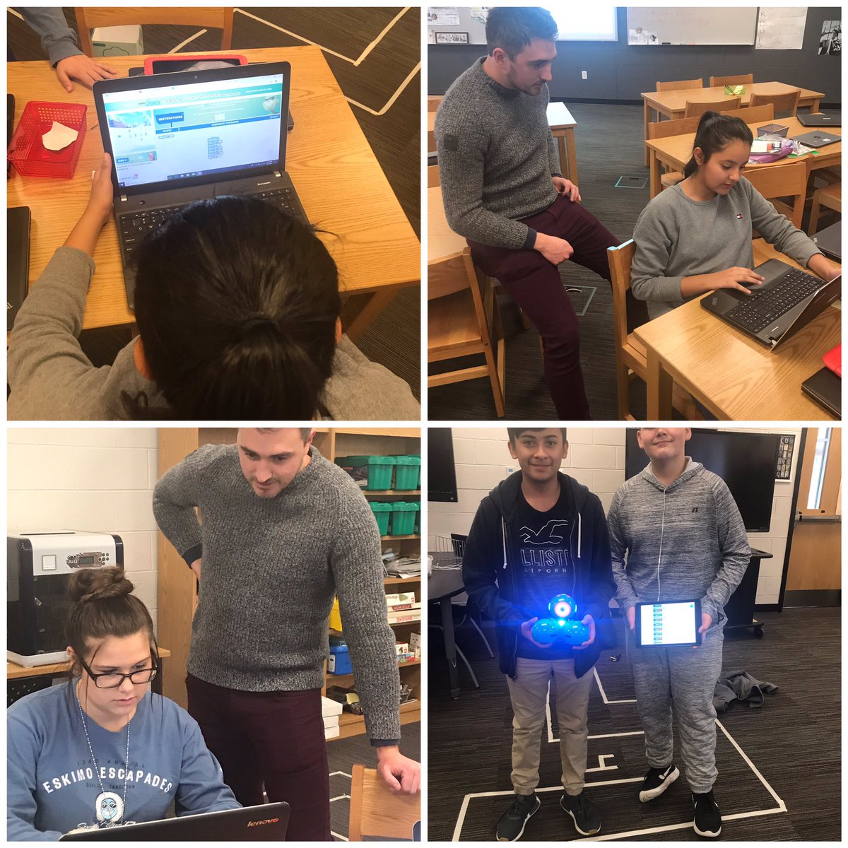 grayjeana's tweet image. Thank you Murray Purves and @ORNL  for making @FLMSBraves #HourOfCode a success!  #WhateverItTakes #futuresoftwaredevelopers
