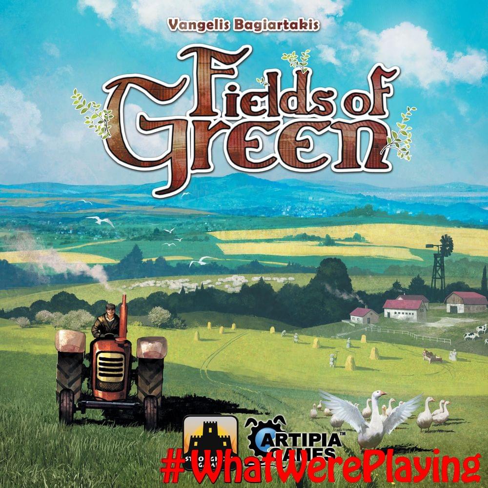 IPlayRedGaming's tweet image. Played #FieldsofGreen by Artipia Games #tabletopgaming #boardgames #IPlayRed