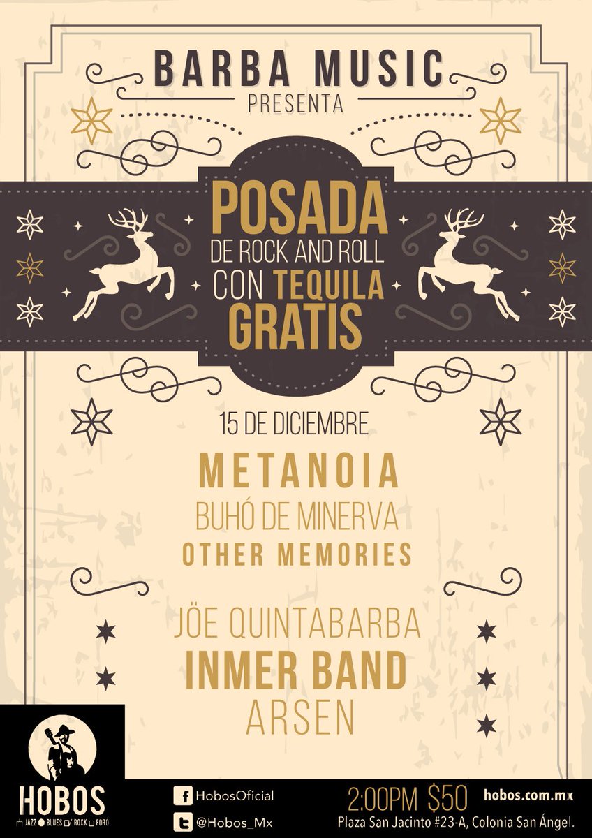 LopezXanda's tweet photo. Bandita apoyemos la escena local #CDMX 🎸🔥 Con mi código gana shots gratis 😜 manda mensaje y sígueme para más promociones!!! #BuenViernes #FelizFinde #DiciembreSobreRieles #MejorEventoDelAño #FinDeSemana #PosadaRocker #GuadalupeReyes #EstaNavidadPorFavor #NadaMasDecembrinoQue https://t.co/KJFZPvKcoc