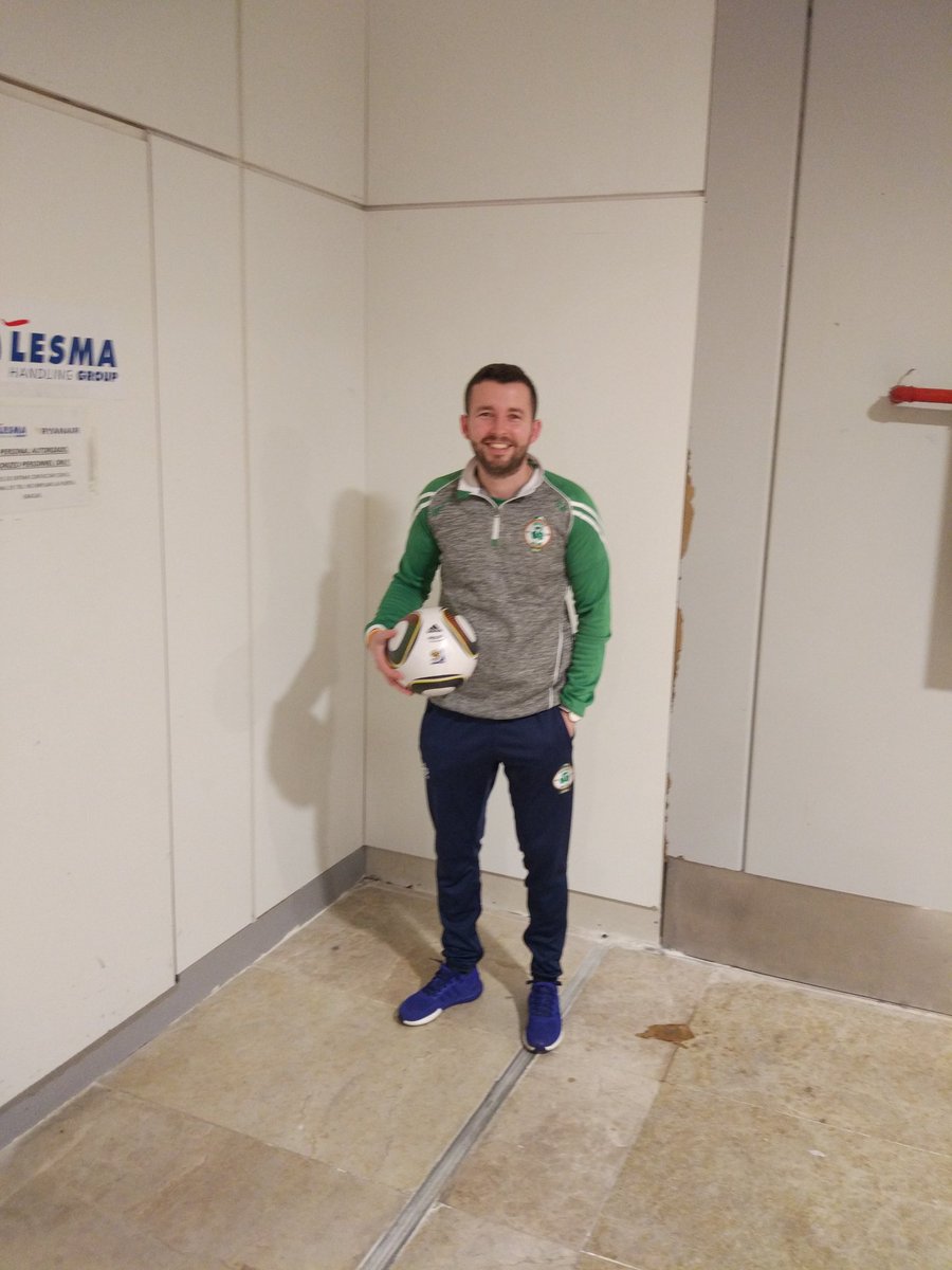 The adventure begins, thanks to everyone for the support. For anyone that wants to check it out you can follow it on this link facebook.com/12352747331654… #Footgolf #FootgolfWorldCup #Marrakech2018 #TeamIreland @FIFGFootGolfWC