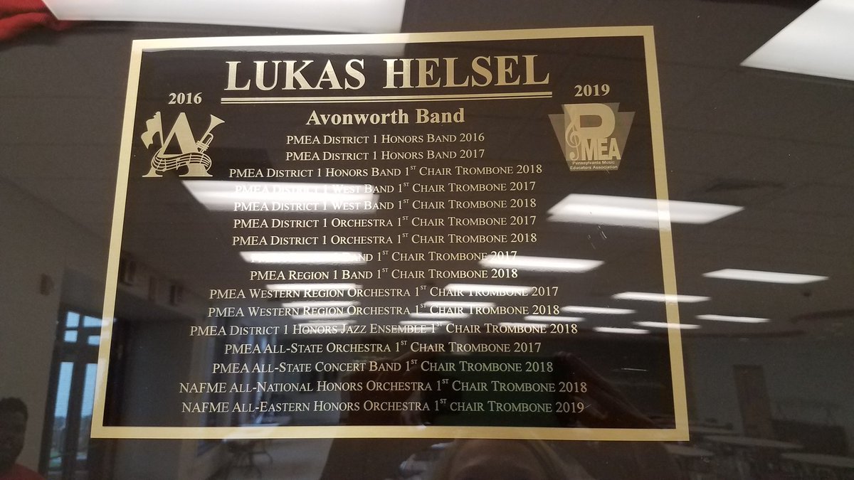 Keera Dwulit, EdD (@keeradwulit) on Twitter photo Congrats to Lukas Helsel on continuing to leave his musical mark <a href="/AvonworthHigh/">Avonworth HS</a> & <a href="/AvonworthBand/">Avonworth Band</a>, PA State & the Nation! So exciting to follow your achievements...and not done yet! <a href="/ThomasRalston2/">Thomas Ralston</a> <a href="/JeffHadleyEdD/">Jeff Hadley, Ed.D.</a> <a href="/KRemenskyASD/">Kaitlin Remensky, Ed.D.</a> Congrats to Lukas Helsel on continuing to leave his musical mark <a href="/AvonworthHigh/">Avonworth HS</a> & <a href="/AvonworthBand/">Avonworth Band</a>, PA State & the Nation! So exciting to follow your achievements...and not done yet! <a href="/ThomasRalston2/">Thomas Ralston</a> <a href="/JeffHadleyEdD/">Jeff Hadley, Ed.D.</a> <a href="/KRemenskyASD/">Kaitlin Remensky, Ed.D.</a>