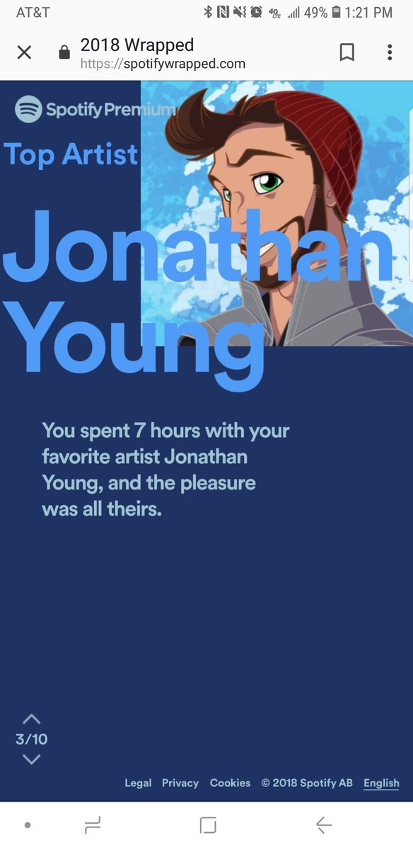 Vylkira's tweet photo. Feeling a little judged right now. 😂 @JonathanYMusic @Spotify https://t.co/Am0Qut7P5g