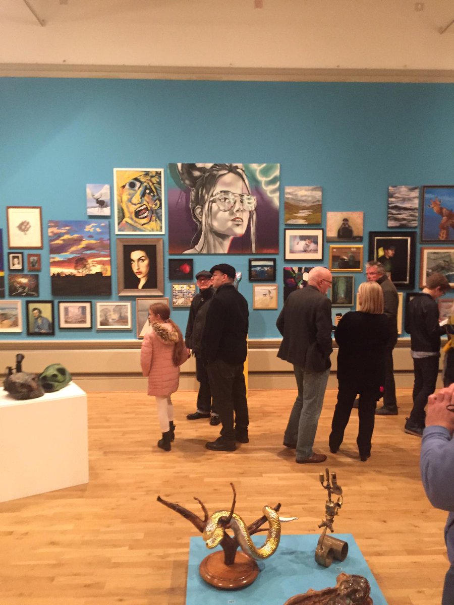 cllrPeterKelly's tweet photo. It's #HarrisOpen2018 open night @HarrisPreston 518 artists exhibiting @blogpreston @prestoncouncil @Gillylancs @leponline https://t.co/EDuVDX87jZ
