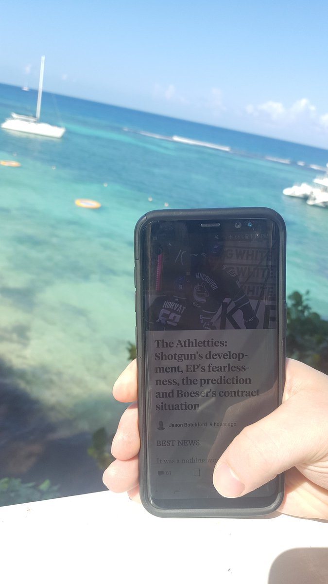 Mac_Dalgleish's tweet image. @botchford some afternoon  reading about the night that was, from Ocho Rios #vipszn