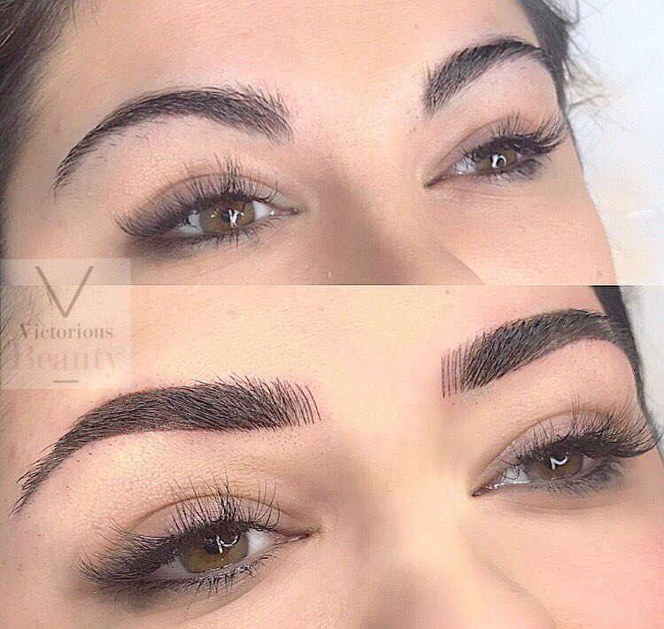 VictoriousBty's tweet photo. โจComplete shape transformation for this little beauty, the winner of our eyebrow competition @gemwebbster ๐โจ
#winner #competition #browcompetition #brows #eyebrows #eyebrowtattoos #semipermanentbrows #natural #hairstroke #powder #smpu #pmu #fleekybrows #transformation https://t.co/CveUWl95kv