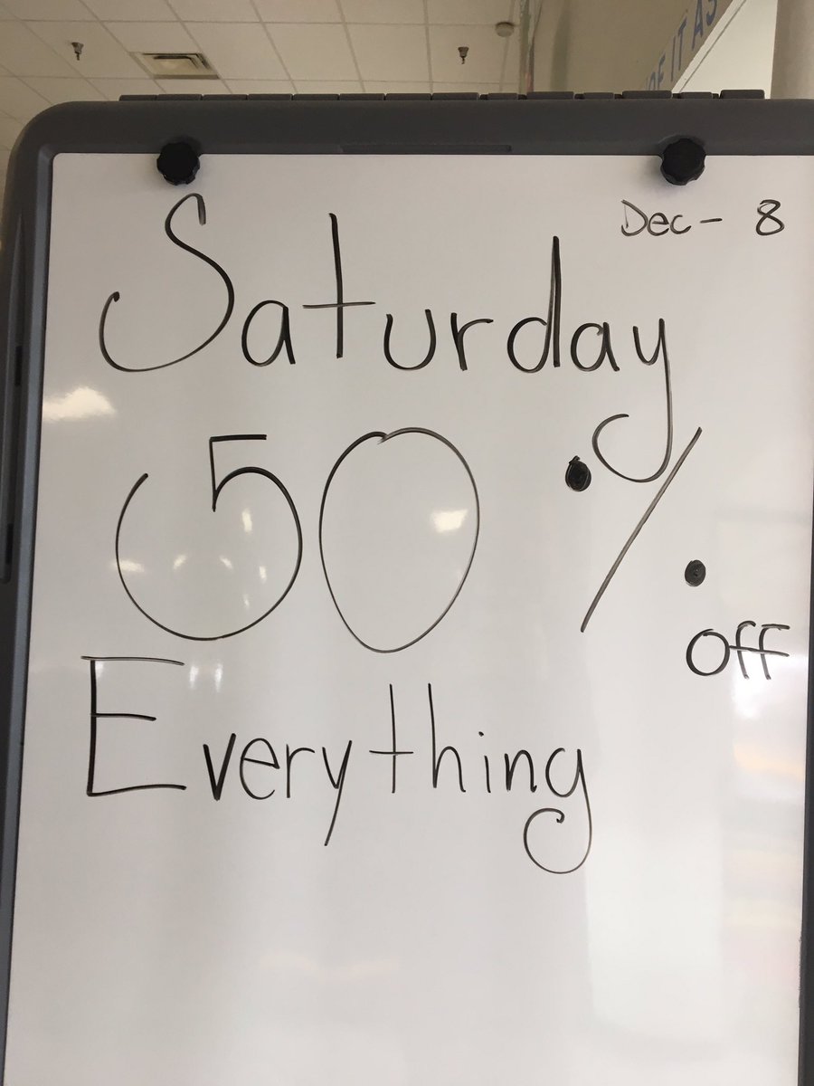 RRMissionStore's tweet image. Tomorrow, it’s 1/2 off...you know, 50% off at the Raleigh Rescue Mission Thrift Store!!  #bestdealsinthetriangle #BeBlessed