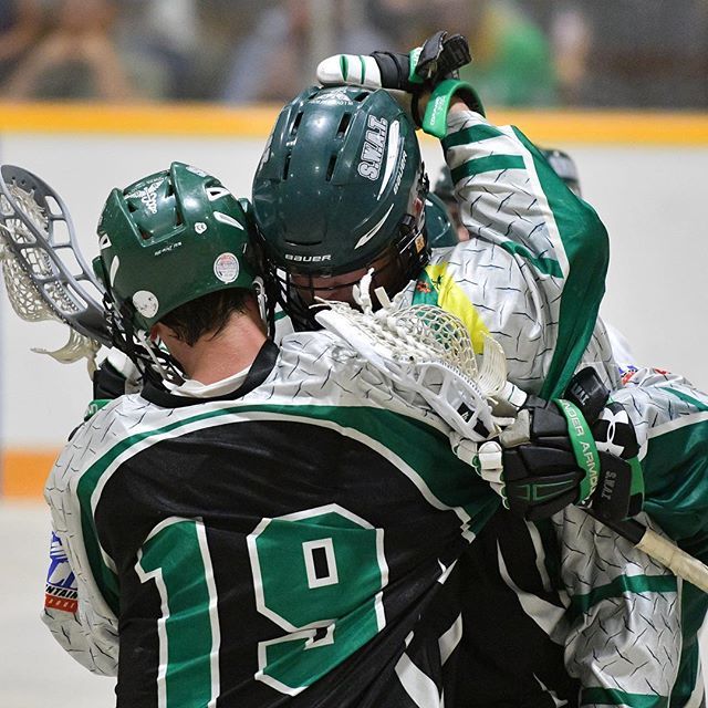 SaskSWAT's tweet photo. Get excited!! @zachgould is wearing the electric green tomorrow night as he will play his first-ever @saskrush game!! #laxisback #thefutureisnow https://t.co/kHS0nZoPhk https://t.co/U0fqYG389t