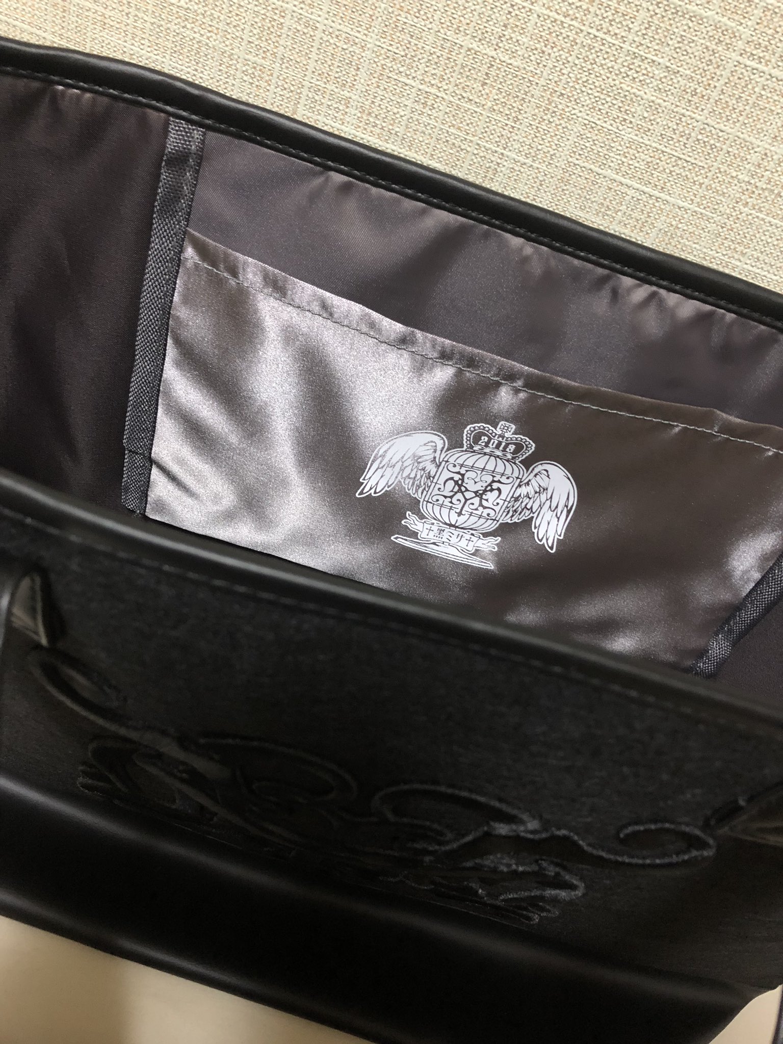Amazon.co.jp: HYDE 黑ミサ Furano 立体HYDEロゴ トートバッグ
