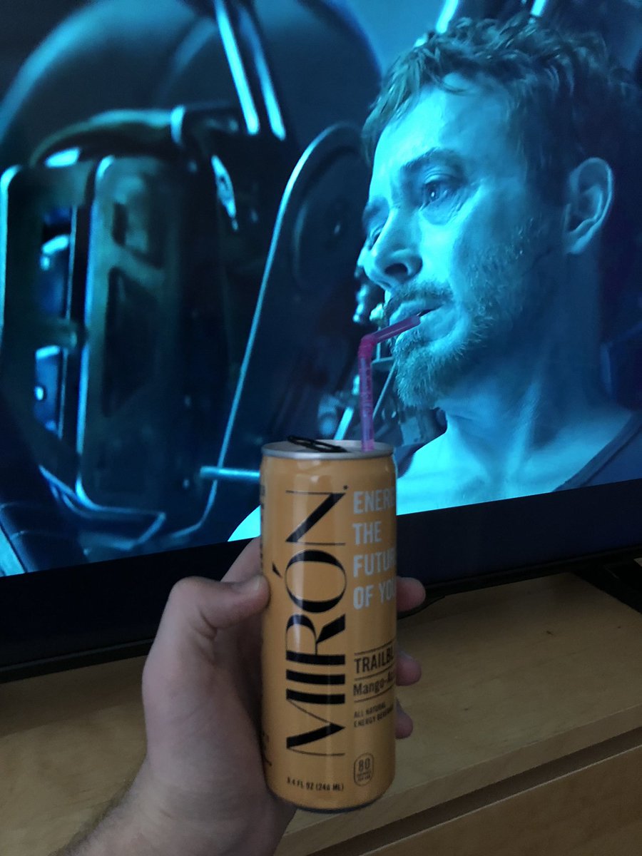 drinkmiron's tweet photo. Have a drink Tony. We’re here for you #AvengersEndgame https://t.co/njlrnsAzl6