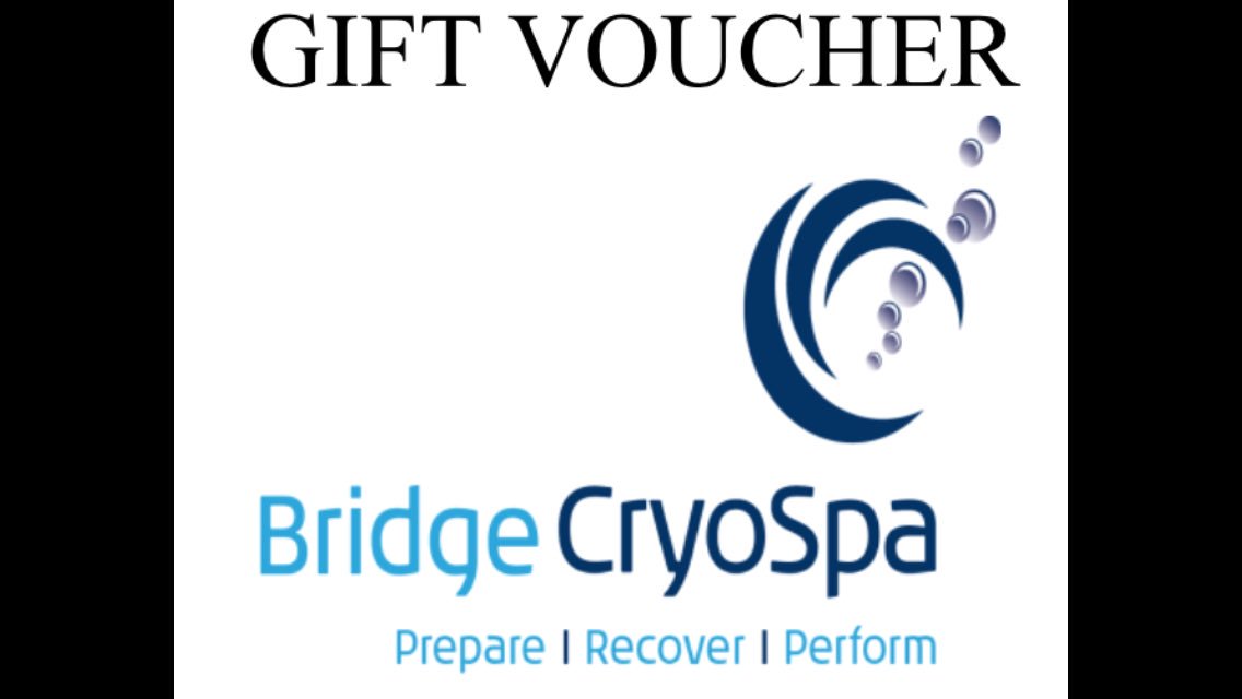 Gift vouchers now available. Get in touch 💪❄️ #Chilling4Champions