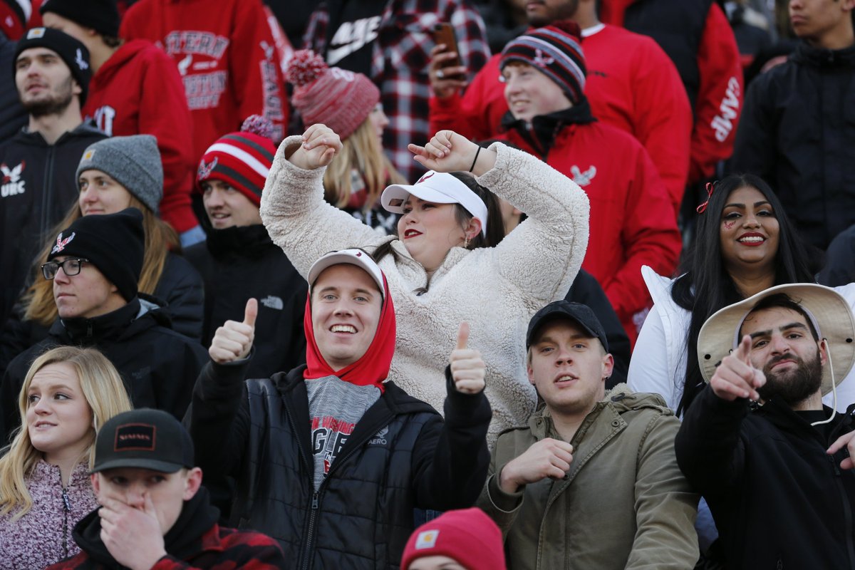 EWUAthletics's tweet photo. .@EWUEagles Students have until 5 pm today to pickup their free ticket to tomorrow's @EWUFootball game. All tickets can be picked up at the @EWUEagleStore in LA Hall with a valid EWU Student ID

No Student Tickets will be given out on Saturday

#ProtectTheRed #GoEags https://t.co/lVChS0AgoT