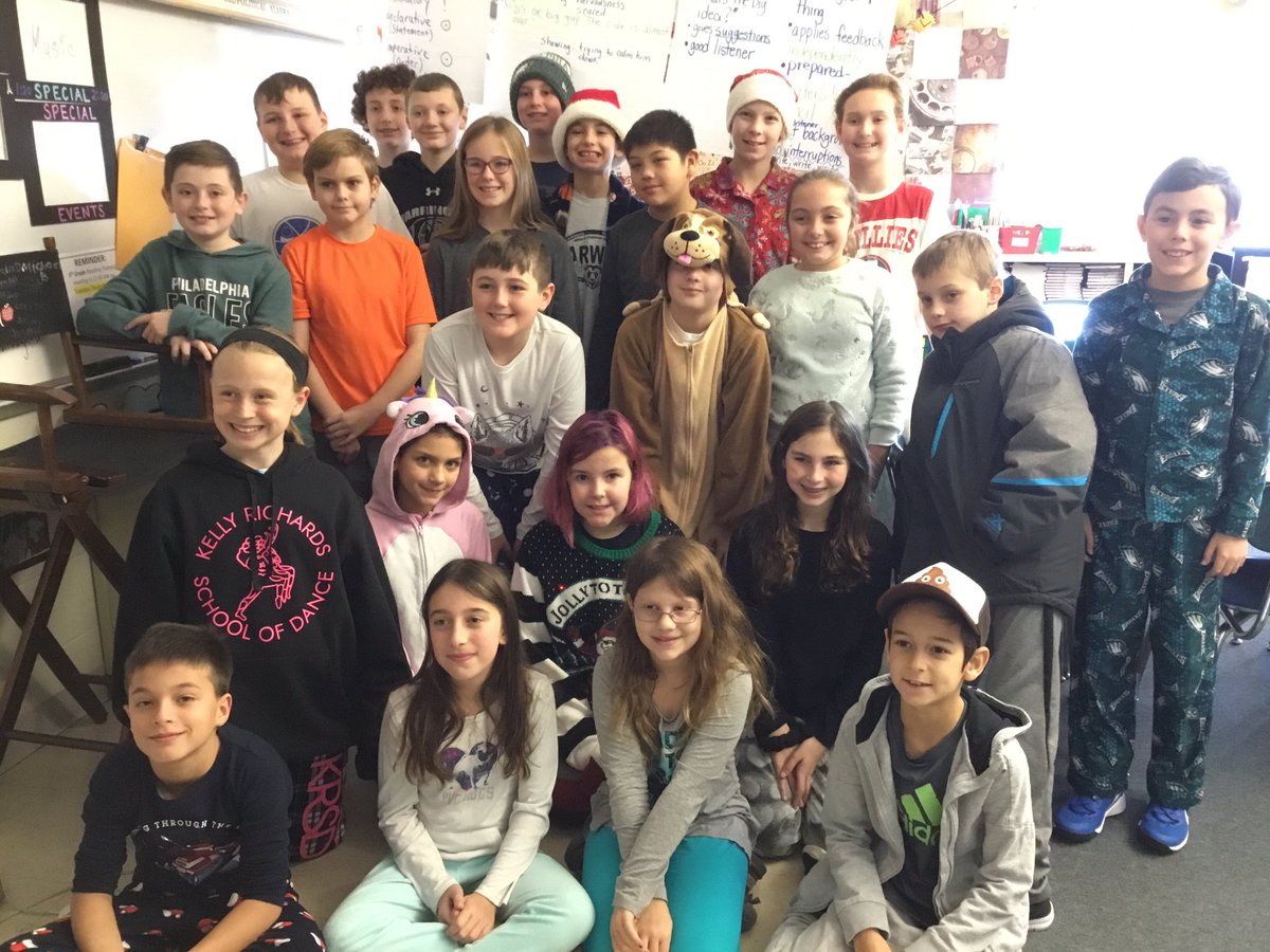 Students &amp; staff <a href="/CBWarwickElem/">Warwick Elementary School CBSD</a> wore their comfiest pajamas today and raised $588 for CHOP <a href="/ChildrensPhila/">Children's Hospital</a> Way to support another great cause Warwick!