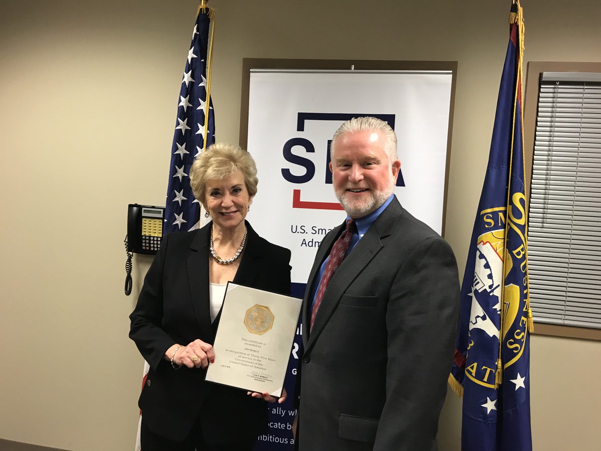 Congratulations to our District Director John L. Brown II for his 35 years of service!