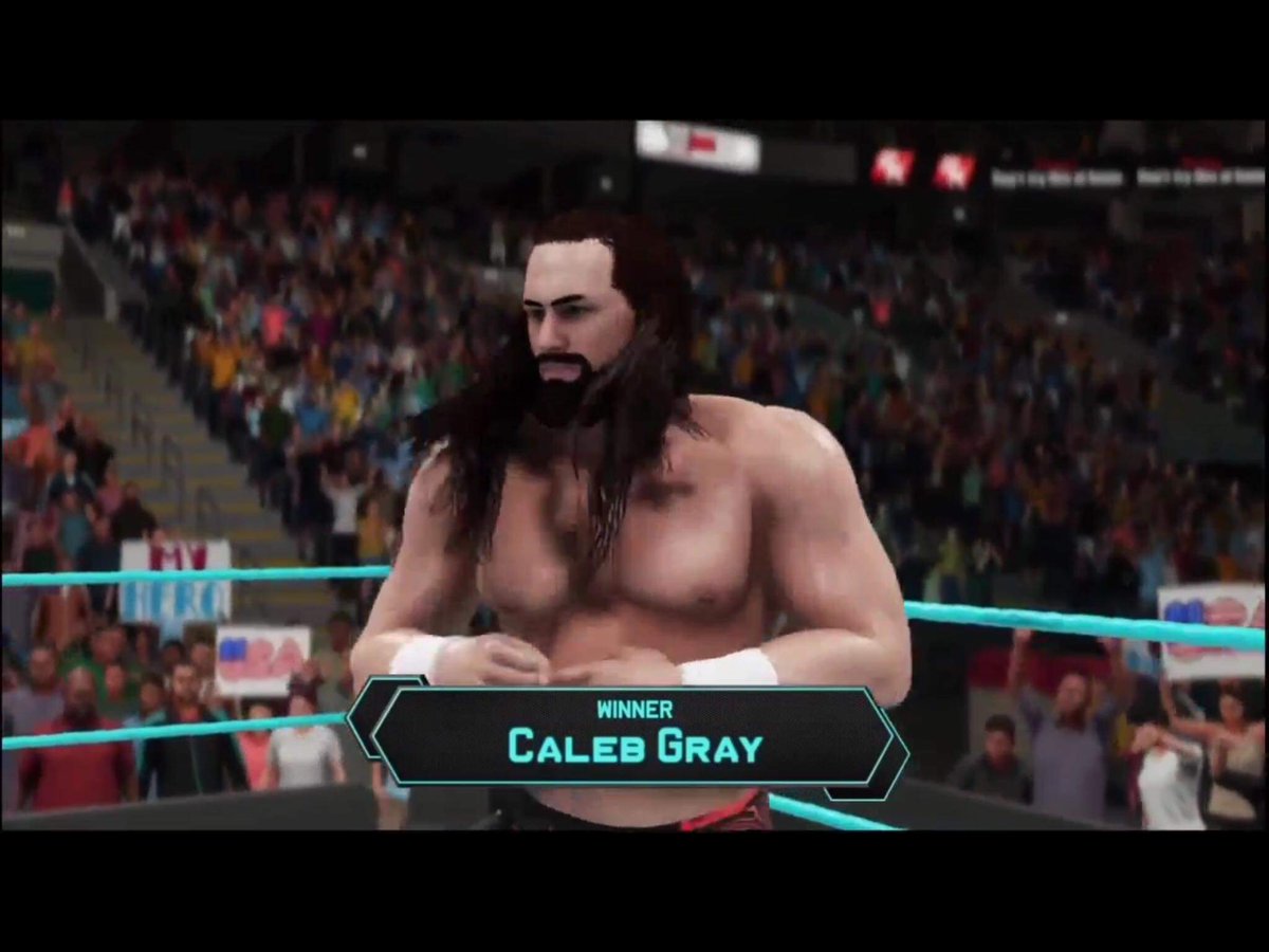 AOAWrestling's tweet photo. Our opening contest crowned us a New No.1 Contender. Unfortunately for the Champ, it's @RealCalebGray that has claimed this spot! https://t.co/EOO4cHGQkM