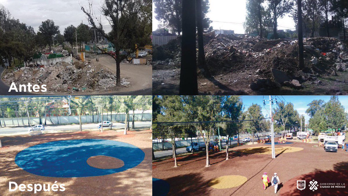 Porque el espacio público es para que la ciudadanía lo disfrute, se realizó la limpieza de Periférico Oriente. ¡Mira como quedó!