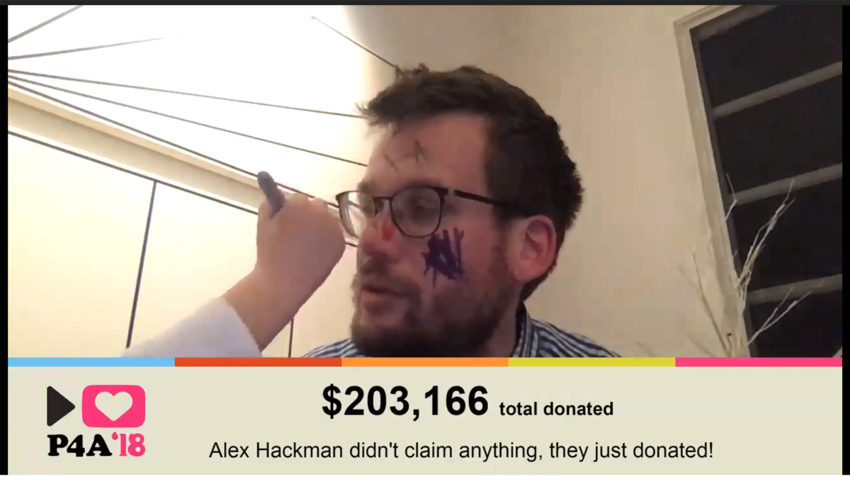 tswgo's tweet photo. CONGRATULATIONS WE MADE IT TO #SHARPIEFACE 
Hurry over to the #P4A2018 Live Stream and see the FINAL result.

https://t.co/nEDpFbdqoY🏃🏃🏃

#Donate #ForCharity #Perkunlocked #motivation https://t.co/bdWSlcbinZ