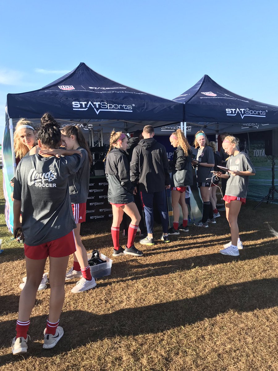 MMcFarlane415's tweet photo. Good times today @ussoccer_ynt and @ussoccer_acad girls showcase in sunny Florida! #sportstech #tracklikeapro @statsports https://t.co/aNDJo37nud