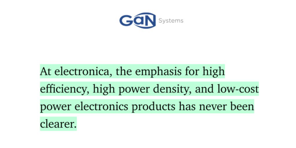 GaNSystems photo