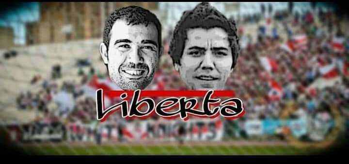 eslamapkarino's tweet photo. احنا مش بنطلب غير العدل فقط سيد ومصطفي كل تهمتهم ان هما رفضوا يكونوا ناس بتهتف لشخص معين كل زملكاوي دخل الثالثة اليمين يعرف مين هما سيد مشاغب  ومصطفي طبلة ✊✊ 

#العفو_لكابوهات_الزمالك https://t.co/mUFbtfNF8U