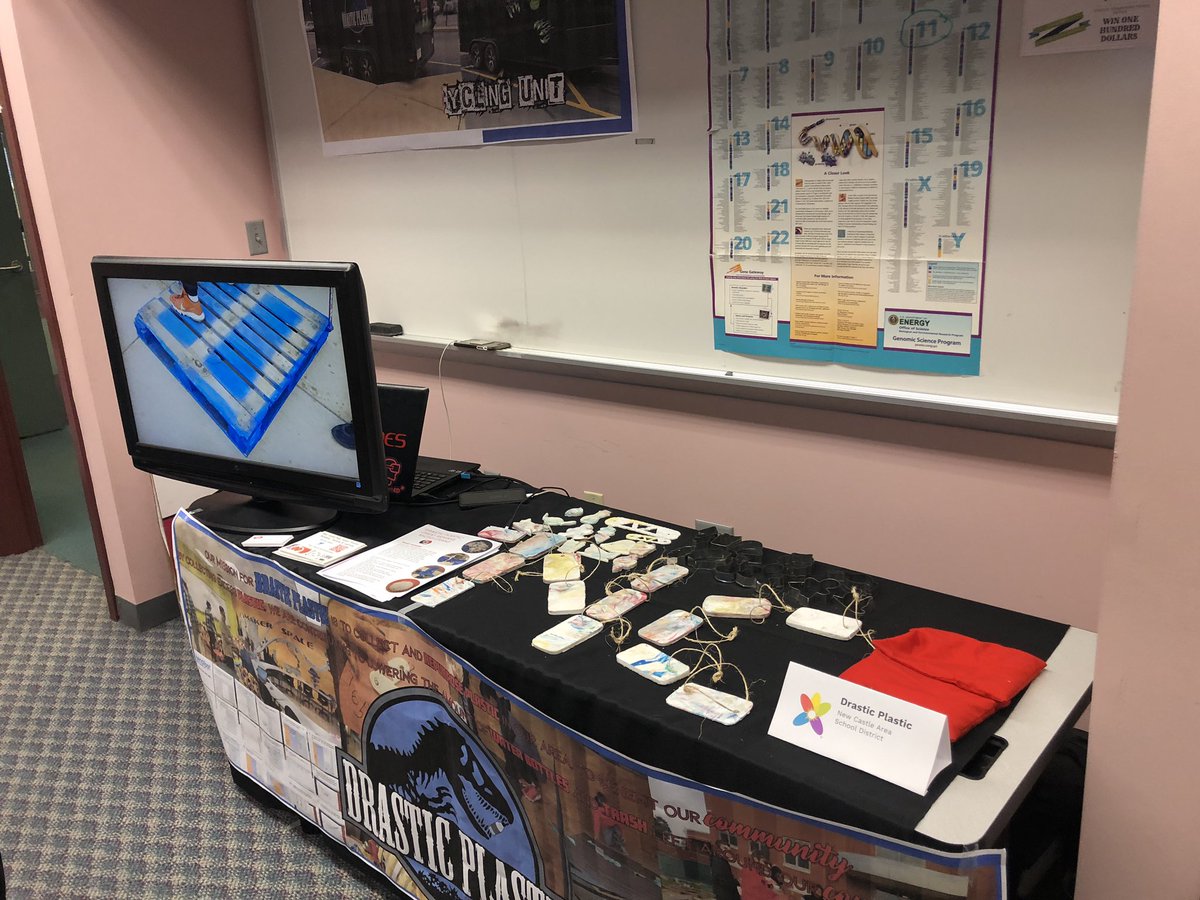 Emilycaryn's tweet photo. Happening Now: @remakelearning network assembly & STEAM showcase. Excited to see the great work by districts as we all work to #RemakeLearning together! @16101Robotics #drasticplastic and @jenna_mozzocio #codelikea5thgrader are representing NCASD! https://t.co/k2PXpngBbv