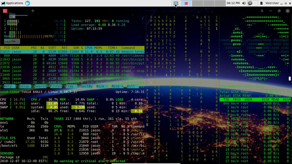 theoriginalJ30's tweet image. Void Linux is simply sexy.
#Void #linux #linuxwindows