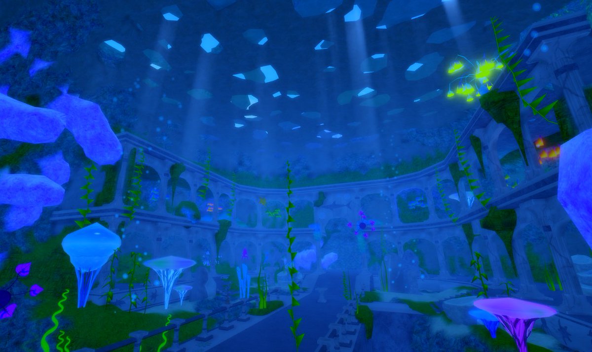 Team Rolantis On Twitter Almost Halfway To Unlocking The Trial Of Control In The Roblox Aquaman Event Enjoy A Few Never Before Seen Shots Of The Final Chamber As We Countdown To Unlock And - roblox aquaman event
